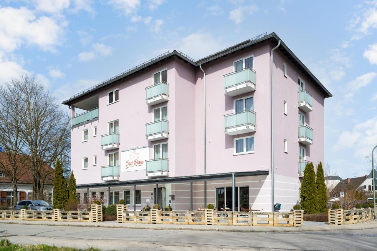 Hotel Drei Rosen Moosburg an der Isar Exterior photo